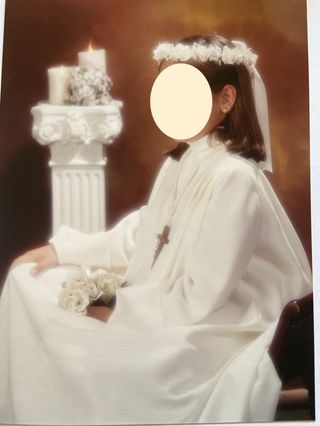 tunica vestido comunion