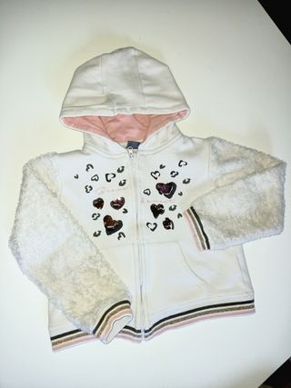 Felpa con cappuccio bambina