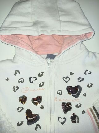 Felpa con cappuccio bambina