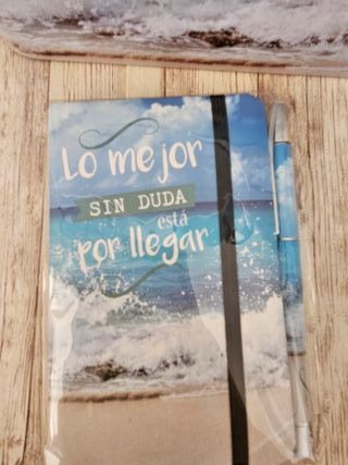 Libreta con Bolígrafo