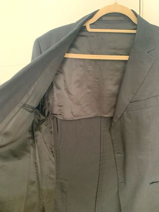 Chaqueta negra de hombre Purificación García