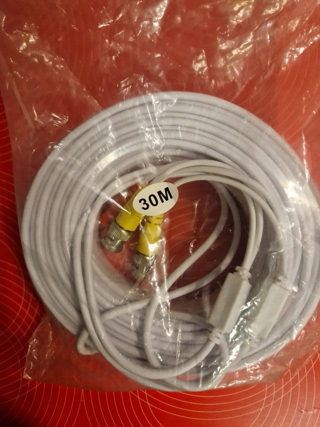 Cable 30 m Audio / Video para Cámaras Segurirad