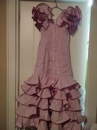 Traje flamenca.