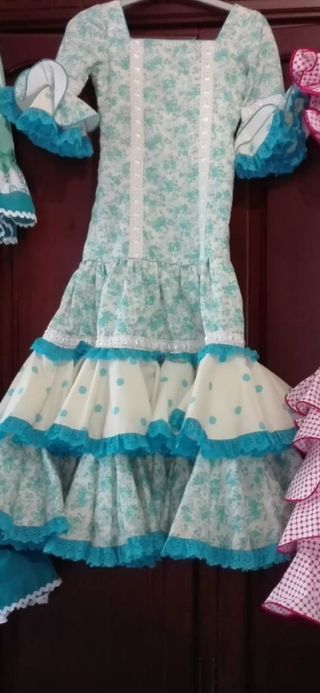 Traje de flamenca.