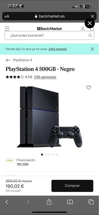 playstation 4 500gb black