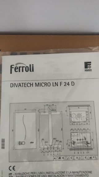 Caldera de gas FERROLI DIVATECH MICRO LN F24D