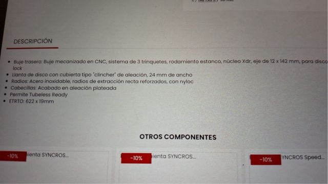 ruedas de bicicleta de carretera