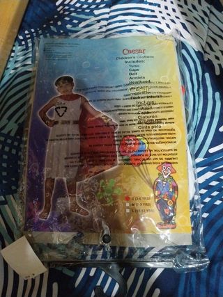 Disfraz niño romano de 3 a 6 años