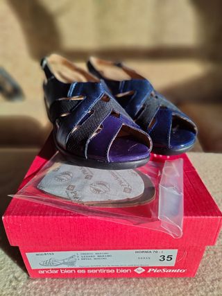 Zapato Sandalia Pie Santo