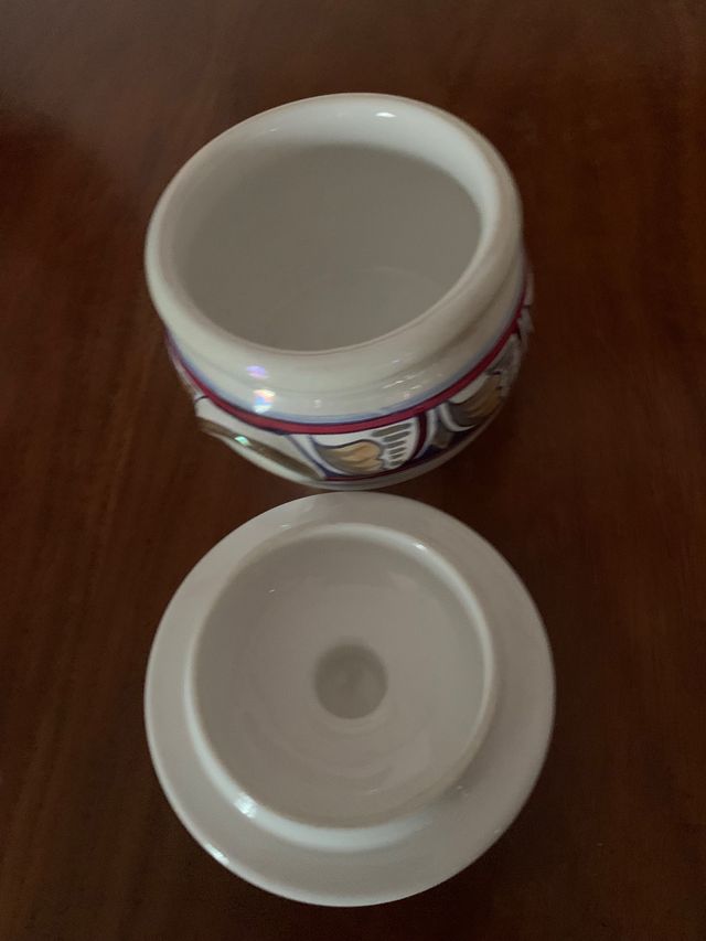 ciotola con coperchio/zuccheriera