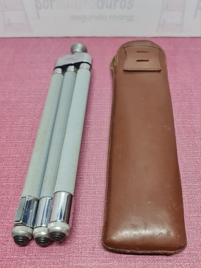 Antiguo trípode Susis rápid extensible con funda