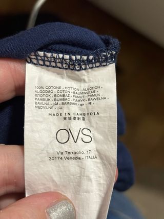 Top Corto/Crop Top COME NUOVO,Marca”OVS”Taglia S