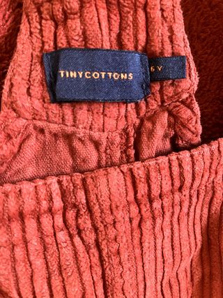 PETO ROJO PANA NIÑO/A MARCA TINY COTTONS