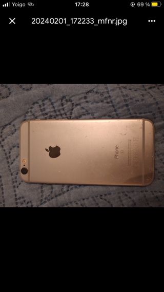 iphone 6s, color gris