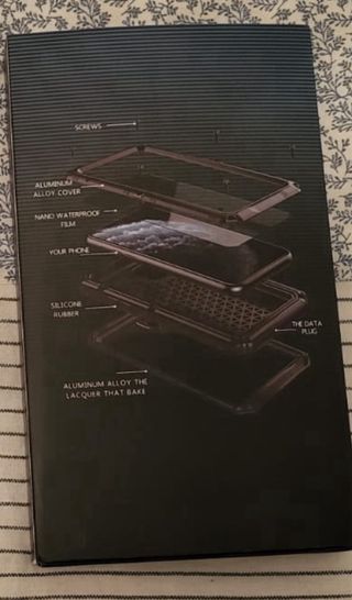 Funda sumergible y proteccion caidas iphone X / XS