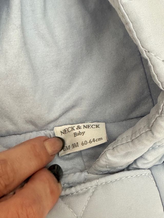 Buzo bebe niño neck and neck