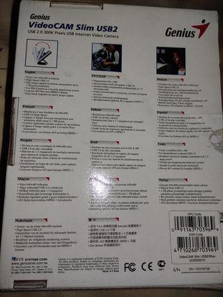 FOTOCAMERA PER PC. GENIO DELLE VIDEOCAMERE