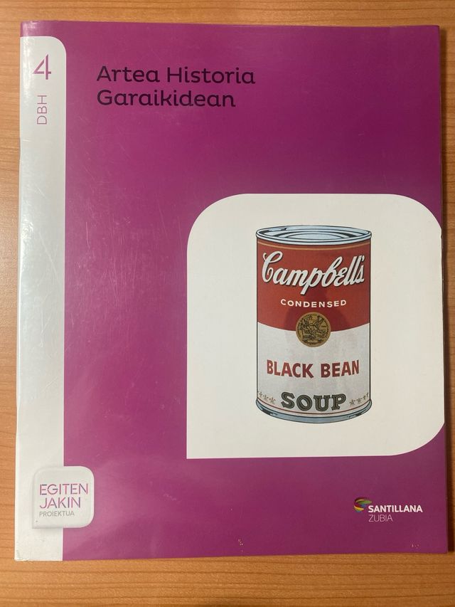 Artea historia garaikidean 4dbh