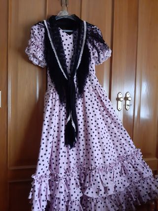 Traje de flamenca