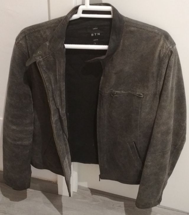 Chaqueta piel hombre