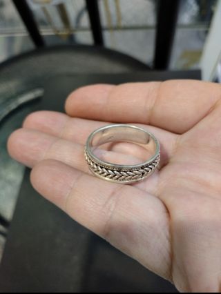 Anillo plata unisex