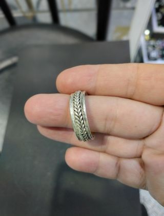 Anillo plata unisex