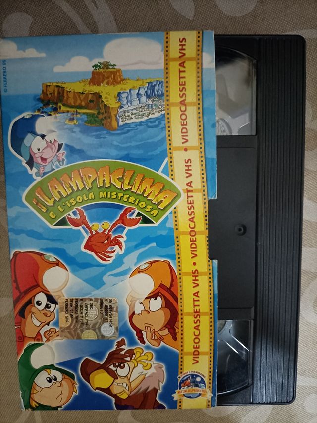 VHS I Lampaclima e l' isola misteriosa