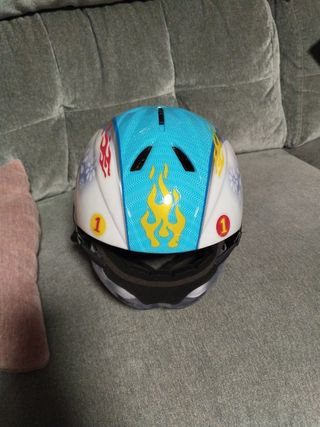 Casco nieve niño 