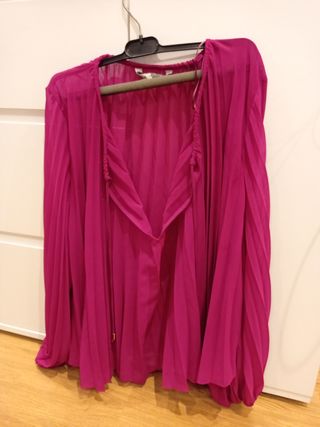 Blusa plisada Zara sin estrenar 