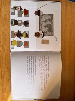 Libro: “Marina y el niño verde van...” Bilingüe