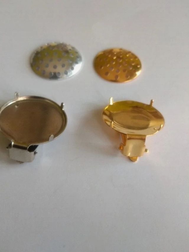 Basi per orecchini vintage