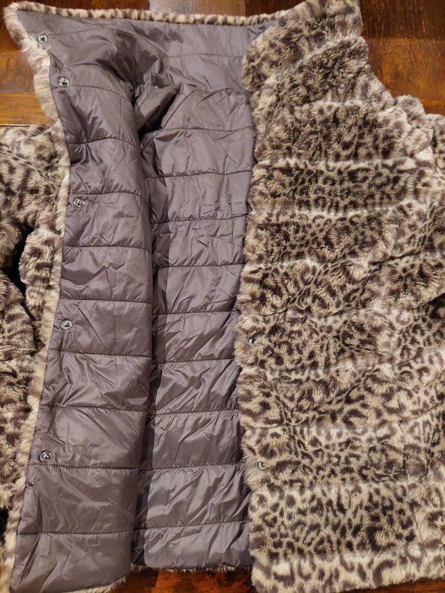 Anorak corto reversible mujer XXS Corte Inglés