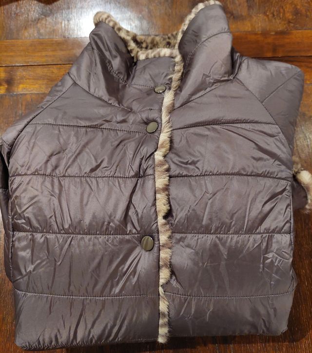 Anorak corto reversible mujer XXS Corte Inglés