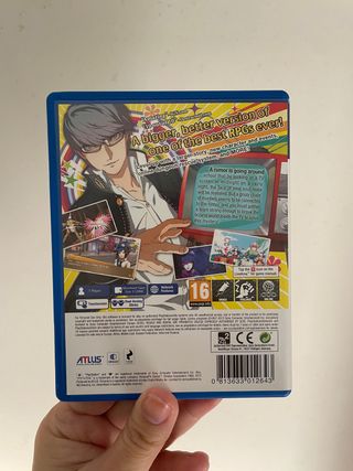 Persona 4 Golden Playstation Vita