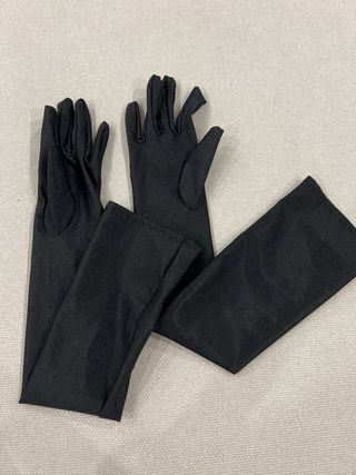 Guantes fiesta negros 