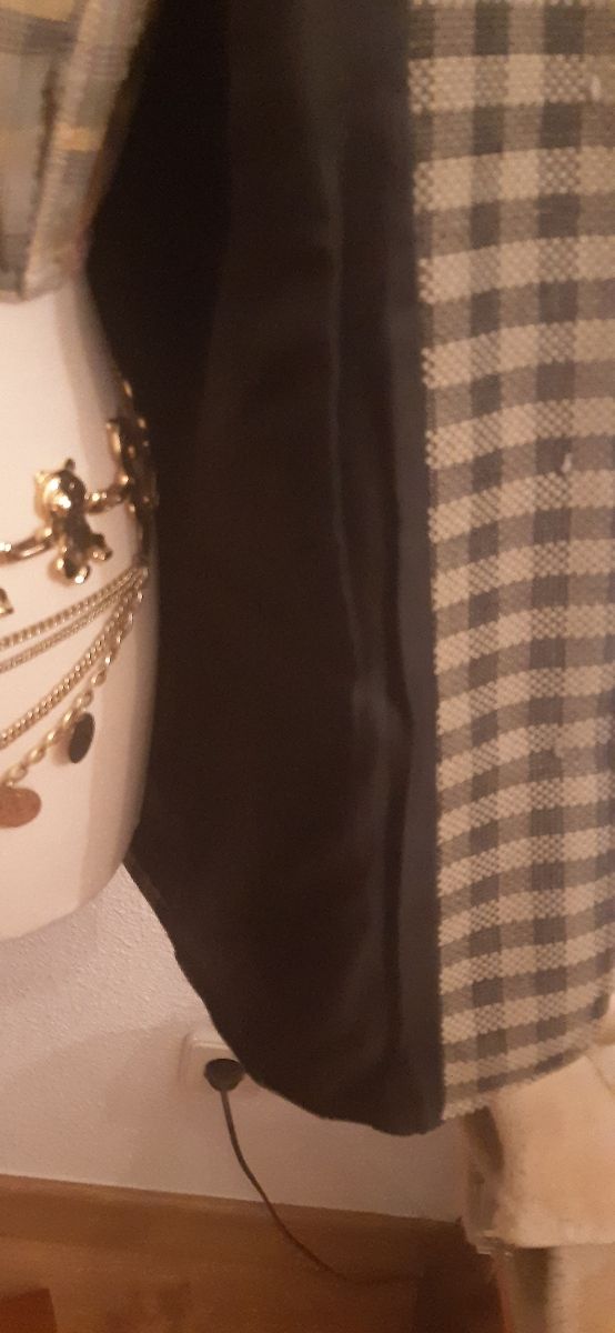 Americana cuadros señora