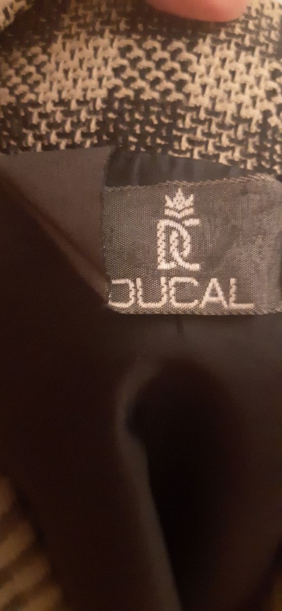 Americana cuadros señora