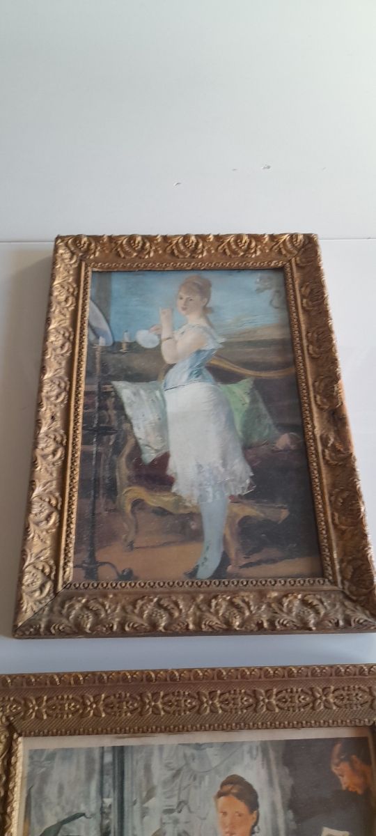 Cornici in legno  dorato XIX secolo aute