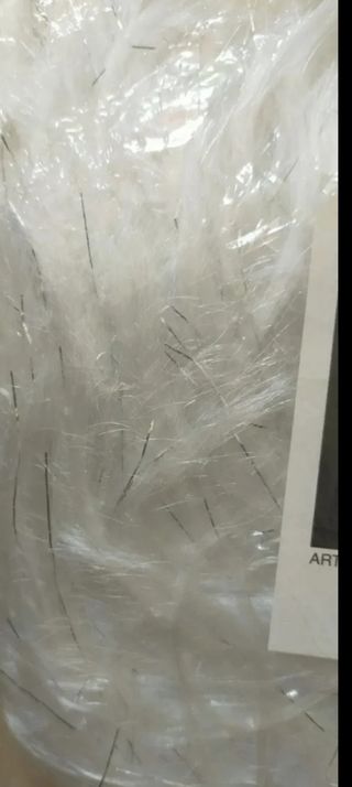 DISFRAZ PELUCA MUJER DISCO FIESTA BLANCA/PLATA.NUE