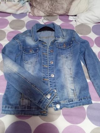 Chaqueta vaquera niña