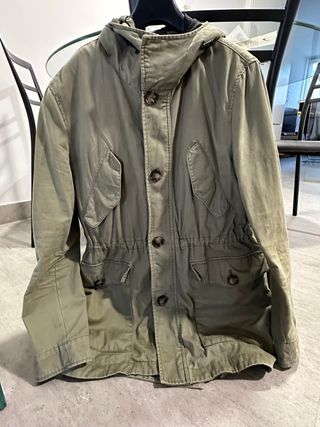 Parka Zara verde