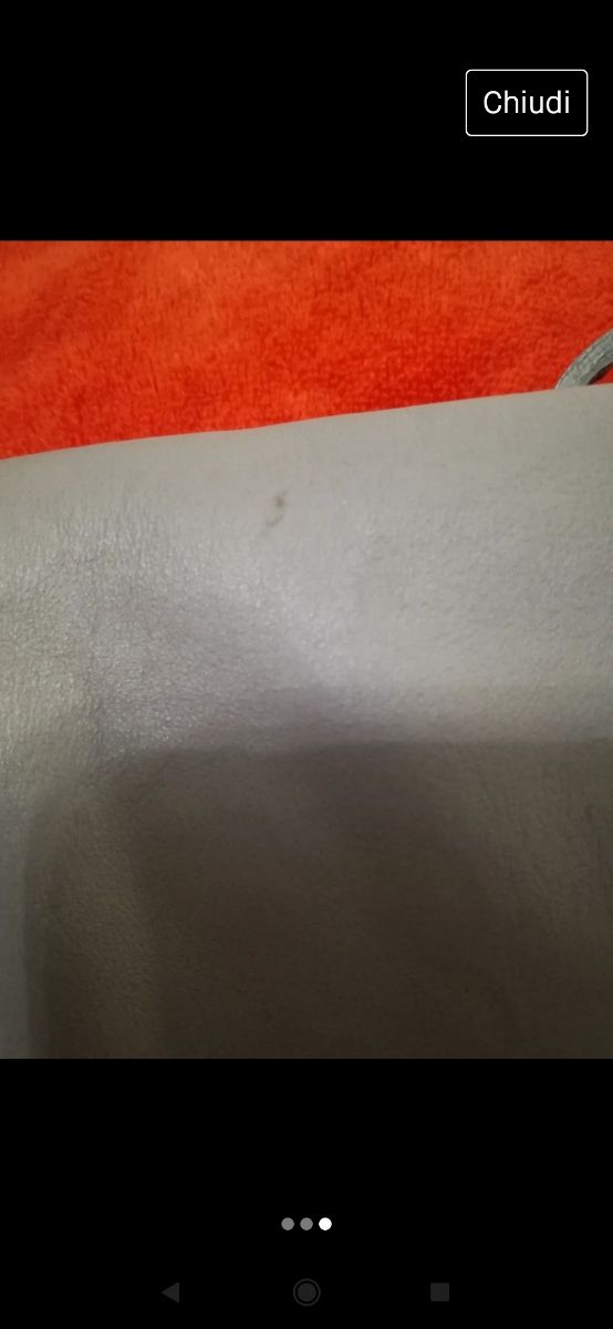 Tracollina in vera pelle