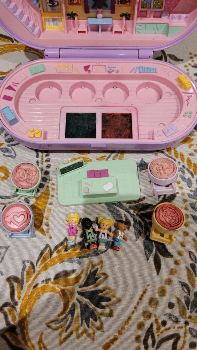 Polly pocket stampin school playset