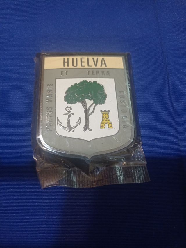 PLACA COCHE ANTIGUA HUELVA