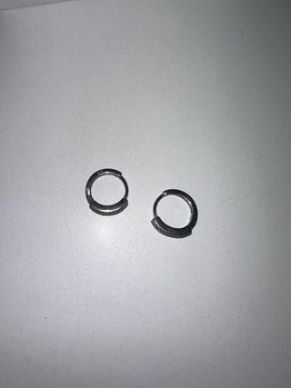 pendientes de plata con brillantes de LOTUS