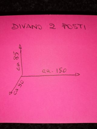 Divano 2 posti