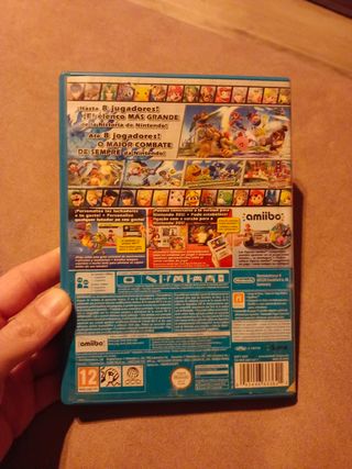 Juego Super Smash Bros Wii U
