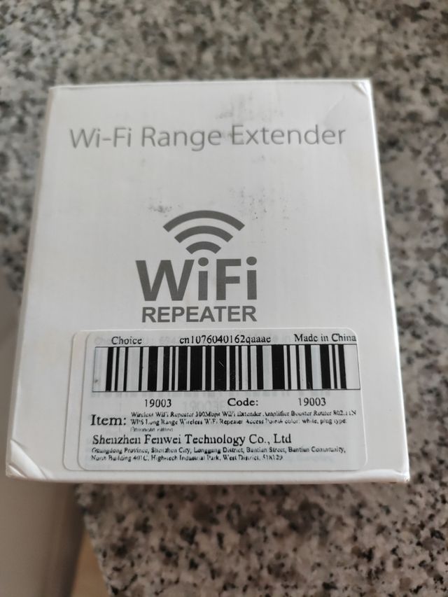 Repetidor de wifi, amplificador 
