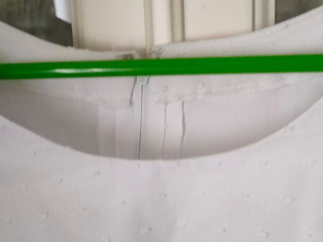 Camisa de flamenca blanca T. 11 años