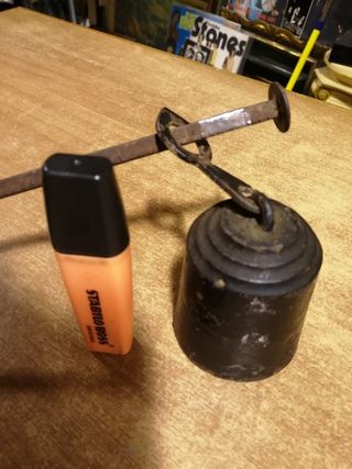 Balanza romana antigua